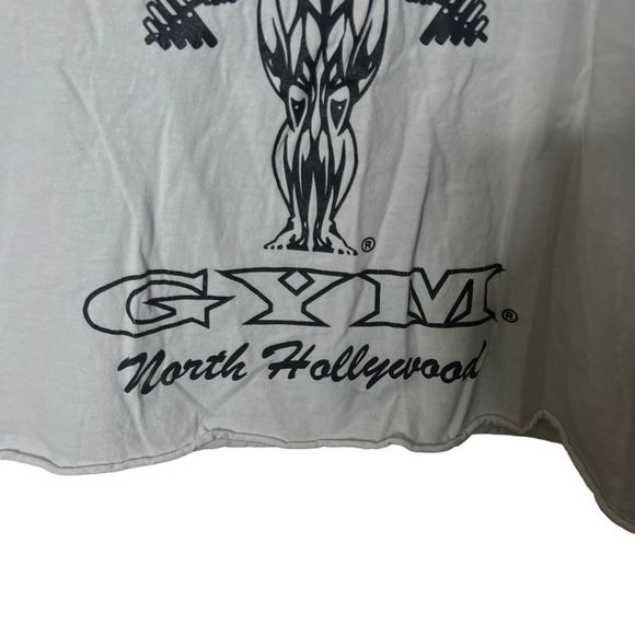 Gold’s Gym North Hollywood Distressed Shirt USA Medium - Picture 3 of 5